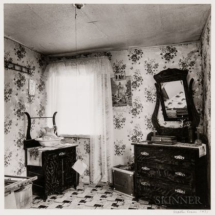 Walker Evans (American, 1903-1975) Fisherman's Bedroom, Nova Scotia