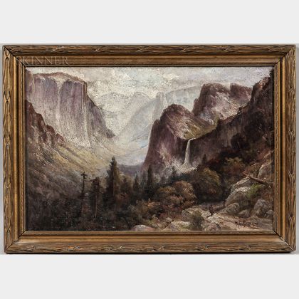 Harry Cassie Best (Canadian/American, 1863-1936) Yosemite Valley