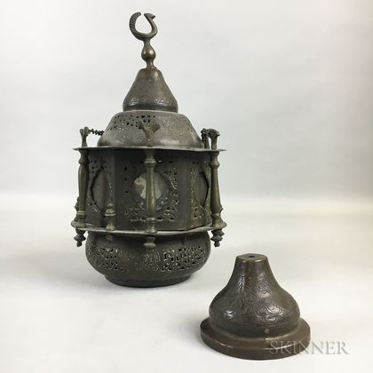 Bronze Hanging Lantern