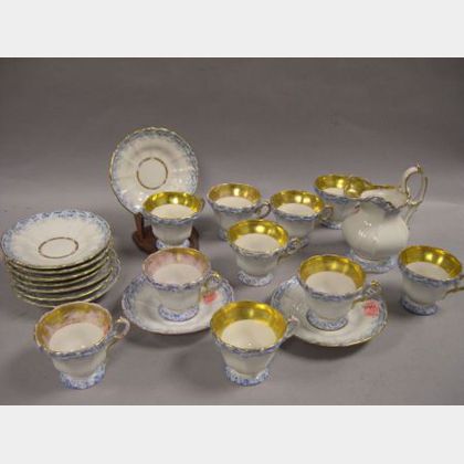 Group of German Porcelain Teaware