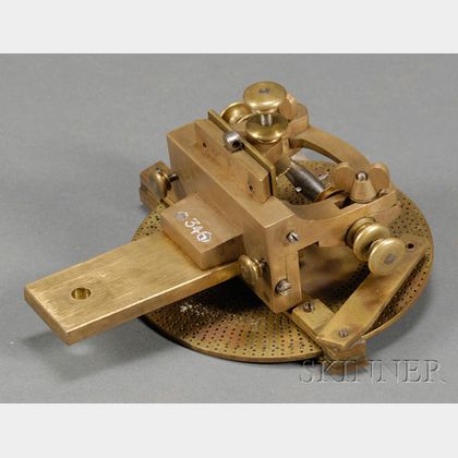 Small Brass and Steel Wheel Cutting Engine