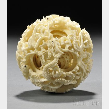 Ivory Puzzle Ball