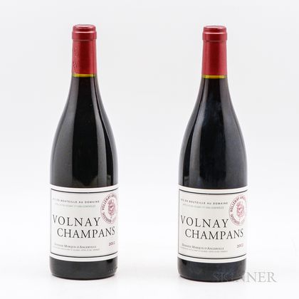 Marquis dAngerville Volnay Champans 2012, 2 bottles 