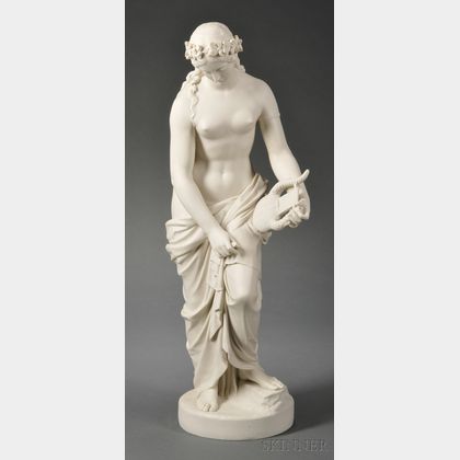 Copeland Parian Figure of Sappho