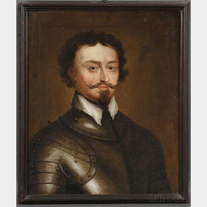 After Sir Anthony van Dyck (Flemish, 1599-1641) Portrait of Thomas Wentworth, 1st Earl of Strafford