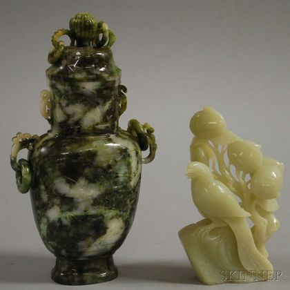 Two Chinese Jade Items