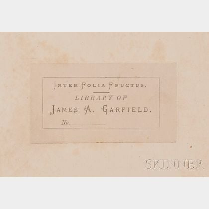 (Garfield, James 1831-1881)),His Copy