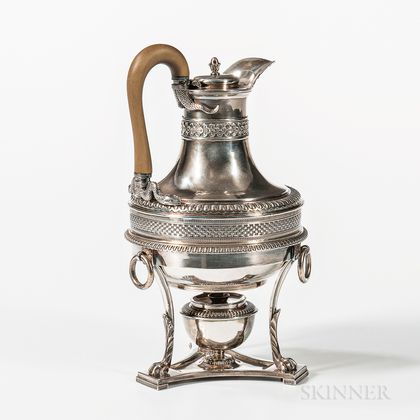 George III Sterling Silver Hot Water Jug