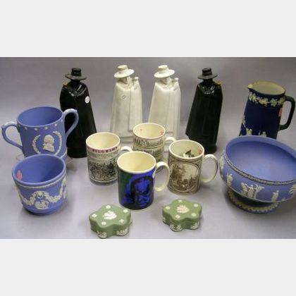 Fourteen Pieces of Assorted Wedgwood. 