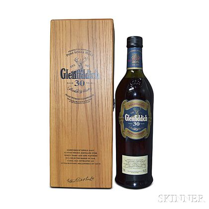 Glenfiddich 30 Years Old, 1 750ml bottle (owc) 