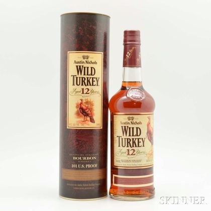 Wild Turkey 12 Years Old, 1 70cl bottle (ot) 