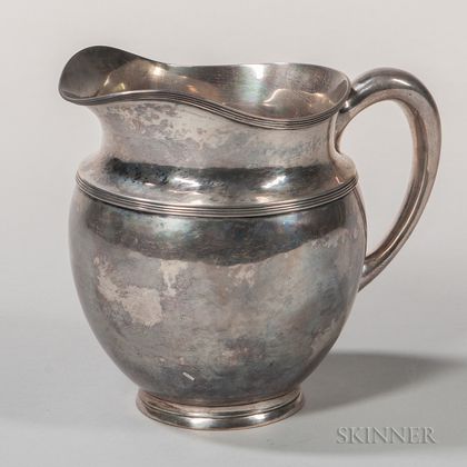Woolley Sterling Silver Pitcher