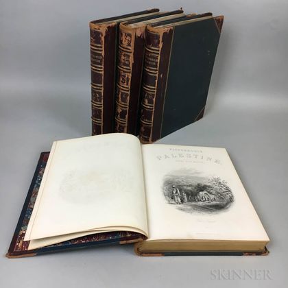 Four Volumes of Sir Charles Wilson's Picturesque Palestine, Sinai, and Egypt .