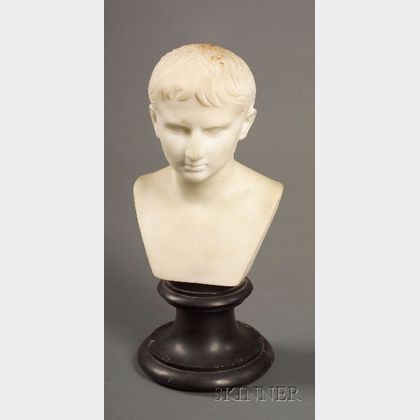 Italian Marble Bust of Julius Caesar