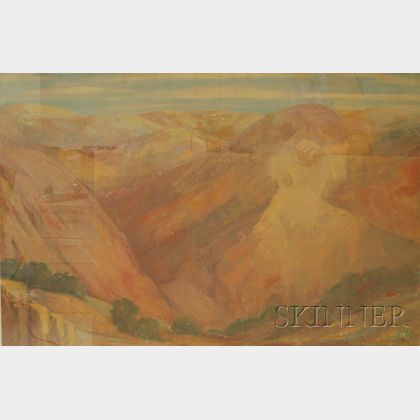 Everett Lloyd Bryant (American, 1864-1945) Desert Hills, probably California.