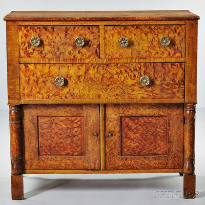 Paint-decorated Sideboard