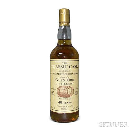 Glen Ord 40 Years Old 1965, 1 750ml bottle 