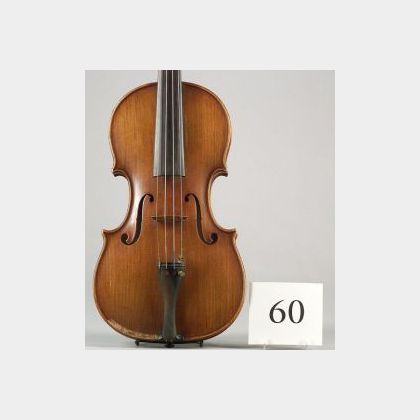 Modern Italian Violin, Marino Capicchioni, Rimini, 1938