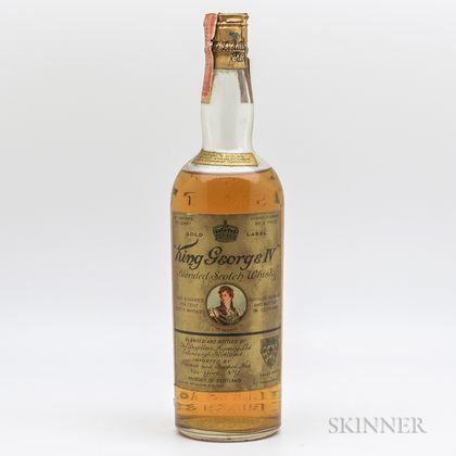 King George IV, 1 4/5 quart bottle 