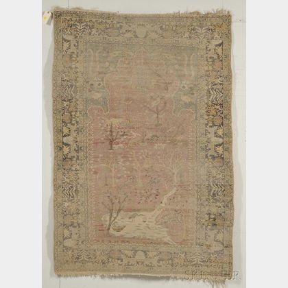 Northwest Persian "Art Silk" Mercerized Cotton Rug