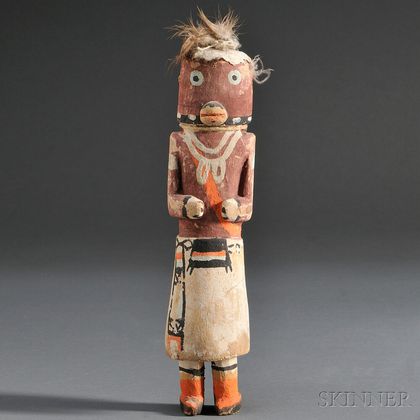 Hopi Polychrome Carved Wood Kachina