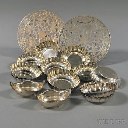 Group of Assorted Small Sterling Silver Tableware