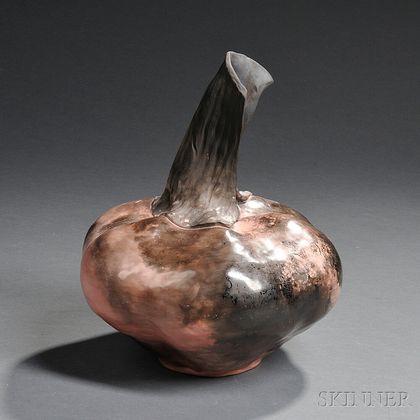 Gail Schneider Ceramic Gourd Sculpture