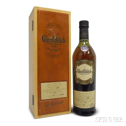 Glenfiddich Vintage Reserve 30 Years Old 1968, 1 700ml bottle (owc) 