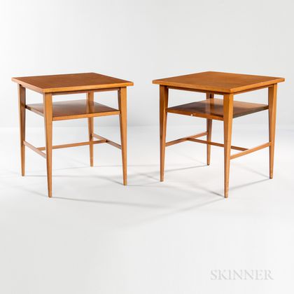 Two Paul McCobb for Calvin Nightstands