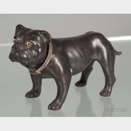 Wedgwood Black Basalt Bulldog