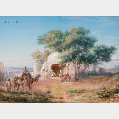 Paul Pascal (French, 1832-1903) Arabian Scene
