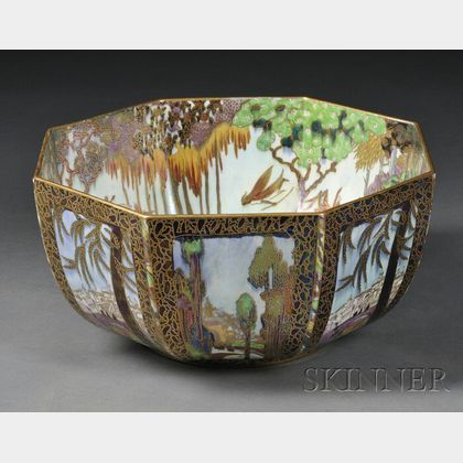 Wedgwood Fairyland Lustre Octagonal Bowl