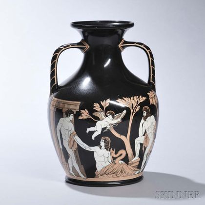 Samuel Alcock Portland-type Vase