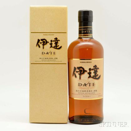 Nikka Date Sendai Miyagikyo, 1 70cl bottle (oc) 