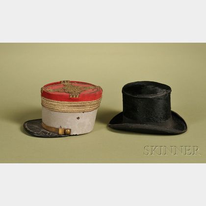 Two Doll Gentleman's Hats