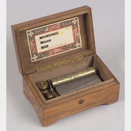 Three-Air Musical Box by Thorens