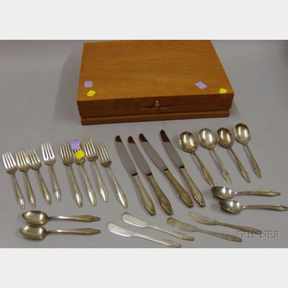 Partial State House Sterling Flatware Set