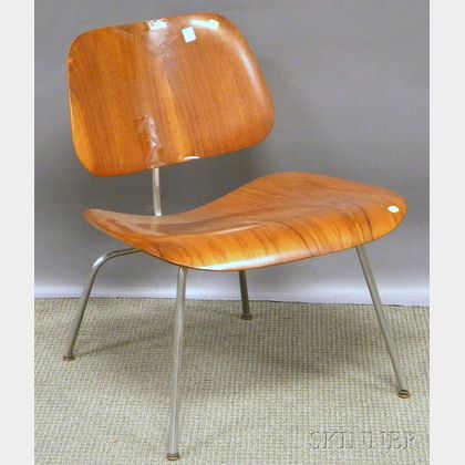 Eames Laminated Wood and Metal LCM Chair
