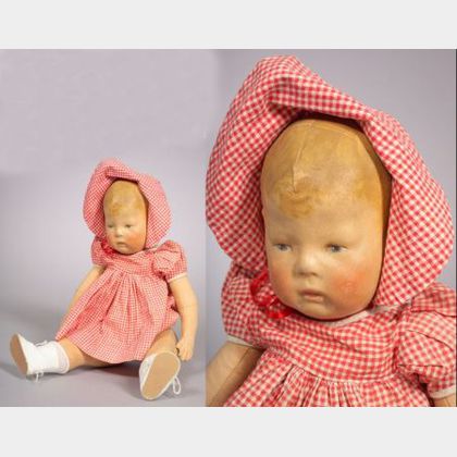 Early Kathe Kruse Girl Doll