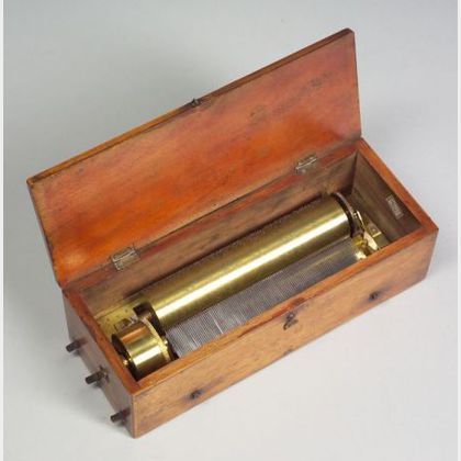 Early Key-Wind Musical Box by Ducommun Girod