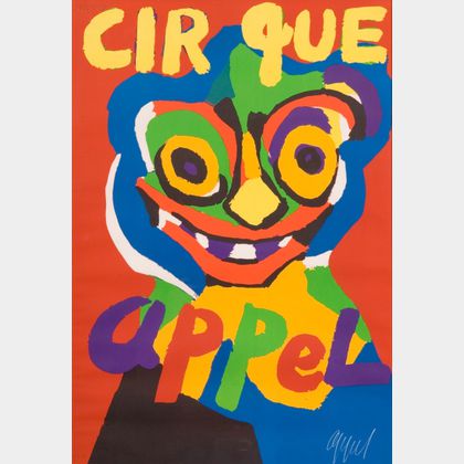Karel Appel (Dutch, 1921-2006) Cirque Appel