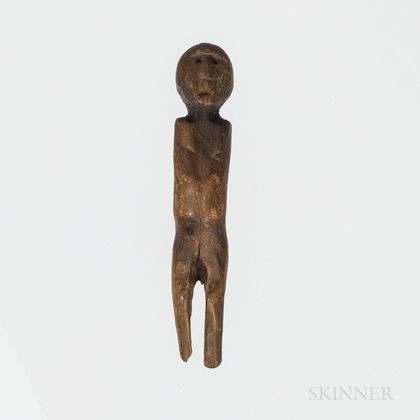 Eskimo Wood Figure