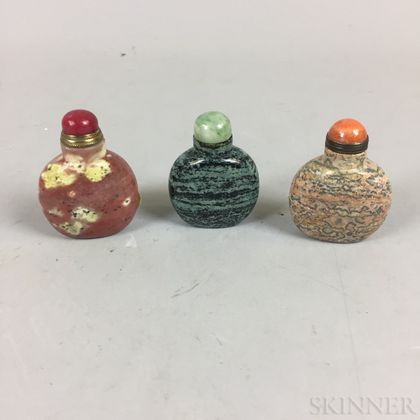 Three Stone Snuff Bottles