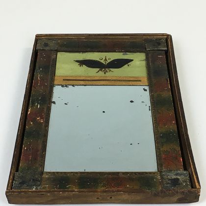 Small Country Paint-decorated Mirror