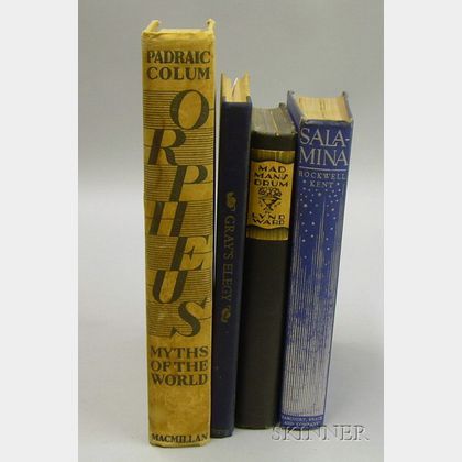 Four Art Deco Illustrated Books
