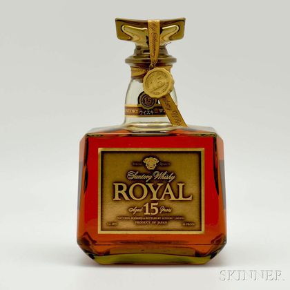 Suntory Royal 15 Years Old, 1 750ml bottle 
