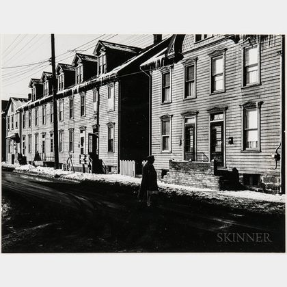 Walker Evans (American, 1903-1975) Residences, Allentown, Pennsylvania, Probably Made for the Fortune Magazine Article People and Pla 