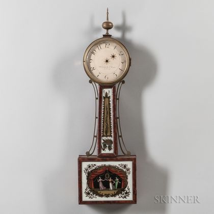 Lemuel Curtis Patent Timepiece or "Banjo" Clock Case