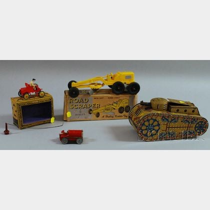 Four Tin Toy Vehicles