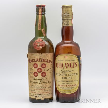 Mixed Blended Scotch, 2 4/5 quart bottles 